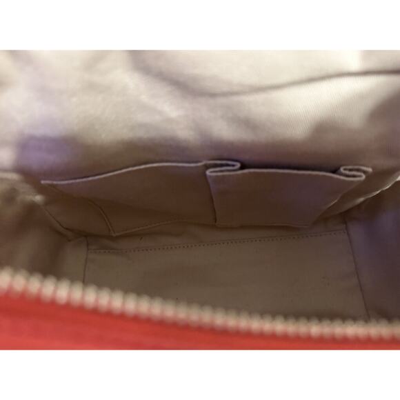 COACH Bleecker Mini Riley Leather Mini Crossbody Handbag Orange OS Vintage 41-04 - Picture 9 of 13